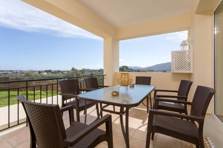 Rental apartment | Garden view in Zakynthos