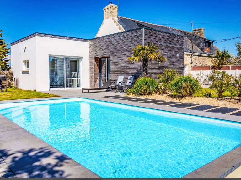 Ferienhaus in Erdeven, Atlantikküste Frankreich f&uuml;r max. 4 Personen am Atlantik