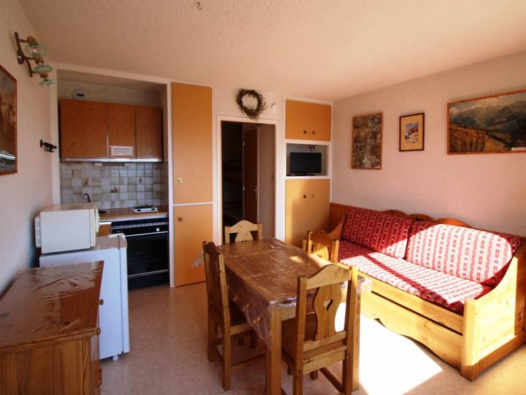 Studio cabin for 4, 300m from slopes, balcony, parking, pets allowed - Auris en Oisans — photo 3