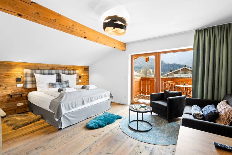 Studio Sonntagshorn Pool Sauna & Bergblick