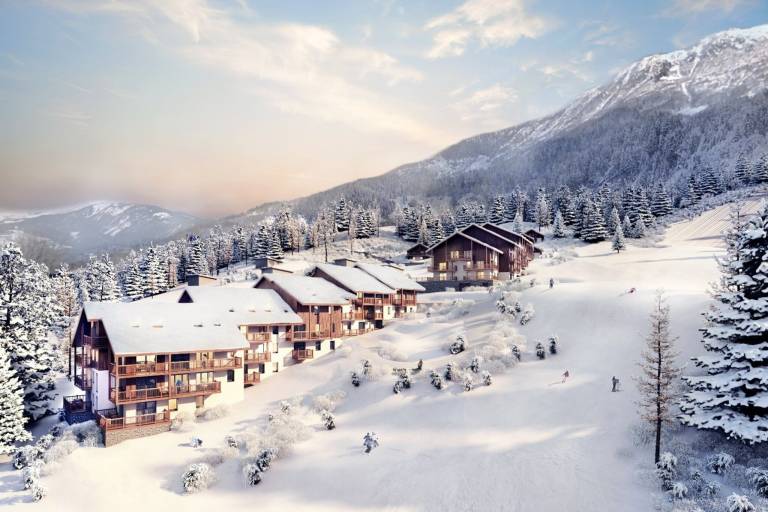 Ferienwohnung in Les Avanchers-Valmorel, Valmorel für max. 8 Personen Ferienwohnung in Les Avanchers-Valmorel, Valmorel für max. 8 Personen