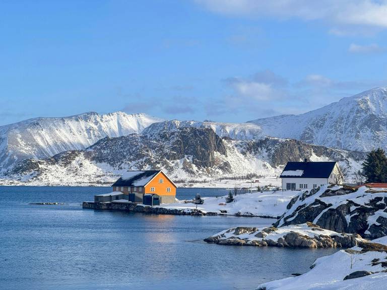 Ferienhaus in Borgfjord, Lofoten f&uuml;r max. 12 Personen