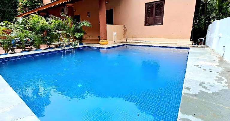 Heritage with private Pool few mins drive to Baga in Anjuna
