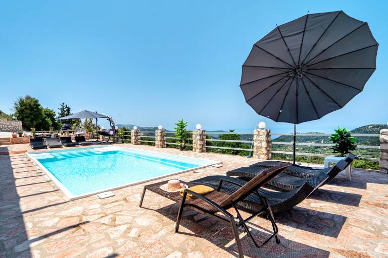 Apartment 'Ventus Pandora' with Sea View, Wi-Fi and Air Conditioning in Lefkada