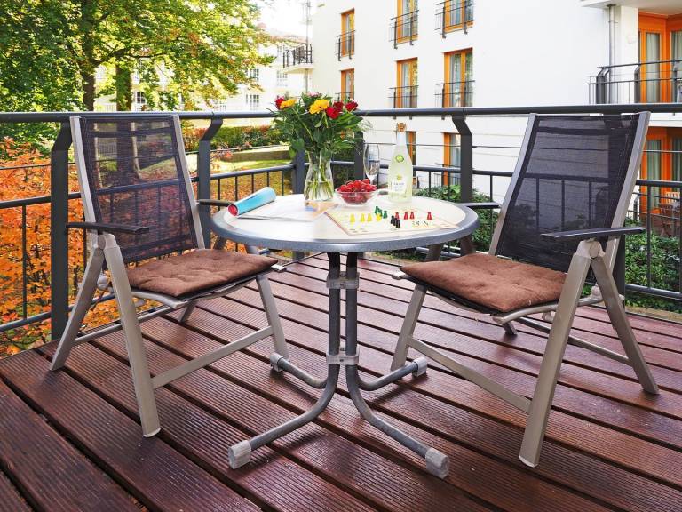 Appartement mit 1 Schlafzimmer und Balkon — photo 5