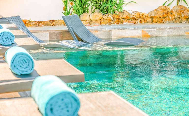 Fully equipped nice villa with patio, private pool & jacuzzi | Next to the beach | Dogs allowed — photo 5