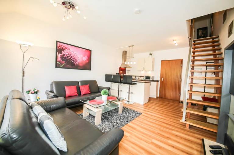 Fully equipped holiday apartment with private pool | Sea view | Beach nearby | Pet-friendly in Scharbeutz