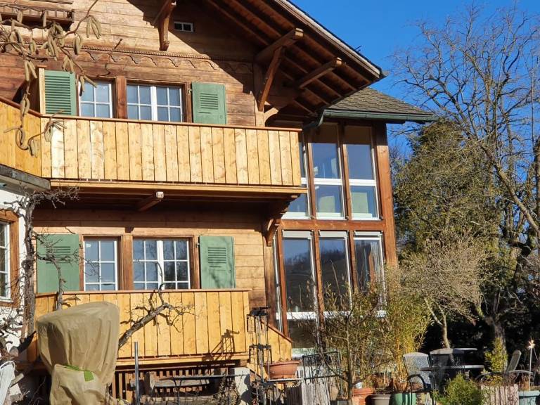 Ferienwohnung mit Bergblick