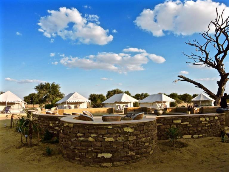 Damodra Desert Luxury Camp Tents in Jaisalmer