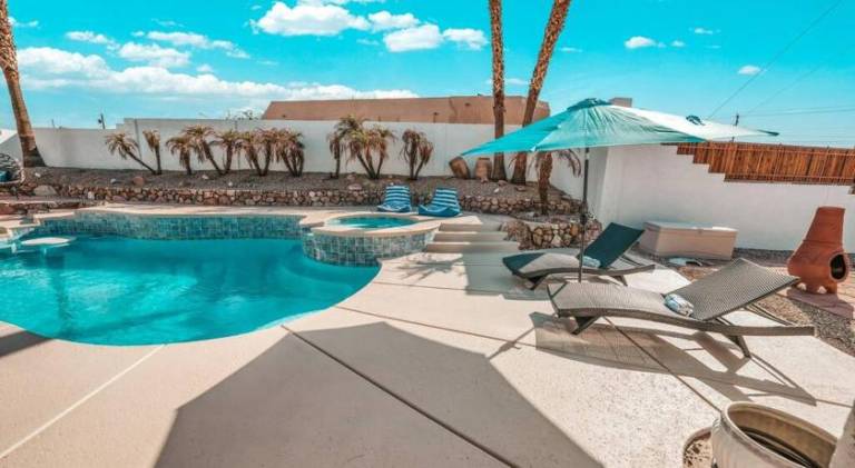 BOHO House - Pool, Spa, Boat Parking, Central in Lake Havasu City, AZ