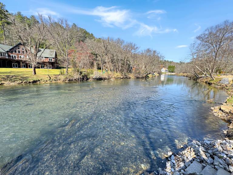 Luxury Riverfront Retreat • Spa • Game Room • Minutes to Downtown Blue Ridge — photo 2
