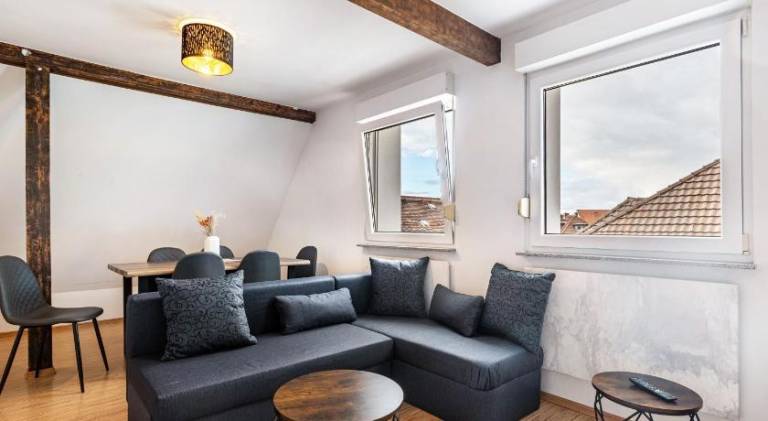 Rental apartment with 2 rooms for 6 persons in Heppenheim