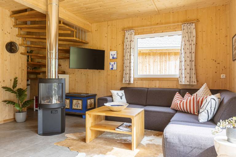 Chalet 31a mit 4 Schlafzimmer, IR-Sauna & Whirlpool in Sankt Lorenz