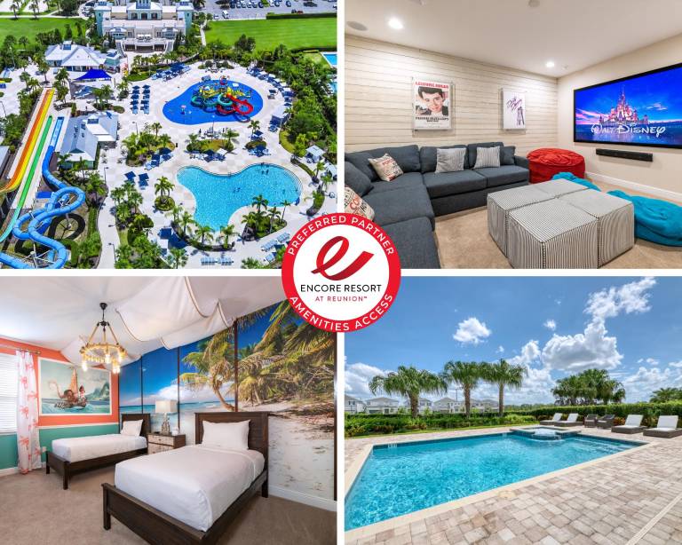 Child-friendly nice vacation home with private pool & hot tub | Pets allowed in Osceola, FL