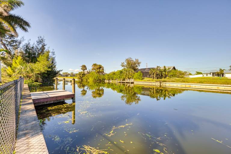 Patio, Dock + Canal Access: Cape Coral Home! — photo 3