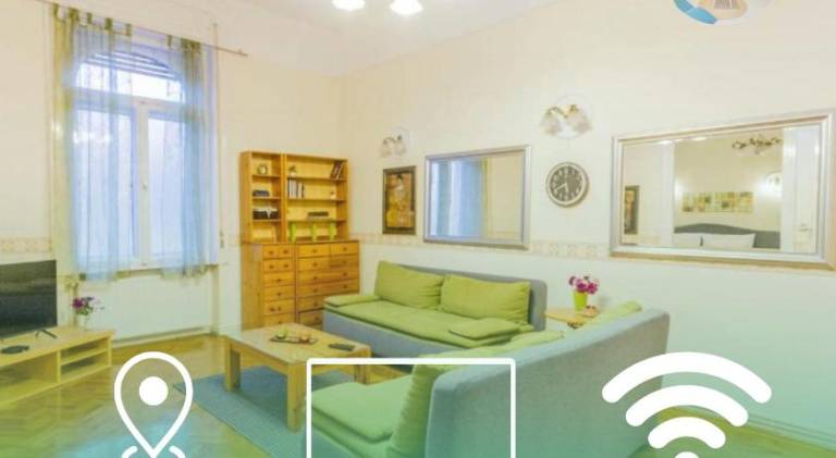 Spacious rental apartment | Close to St. Stephen's Basilica | Pets are welcome in Budapest