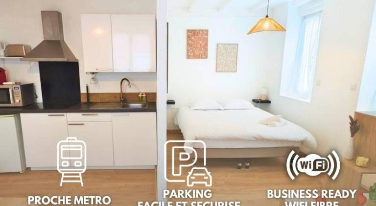 Rental apartment with 1 room for 2 persons in Roubaix