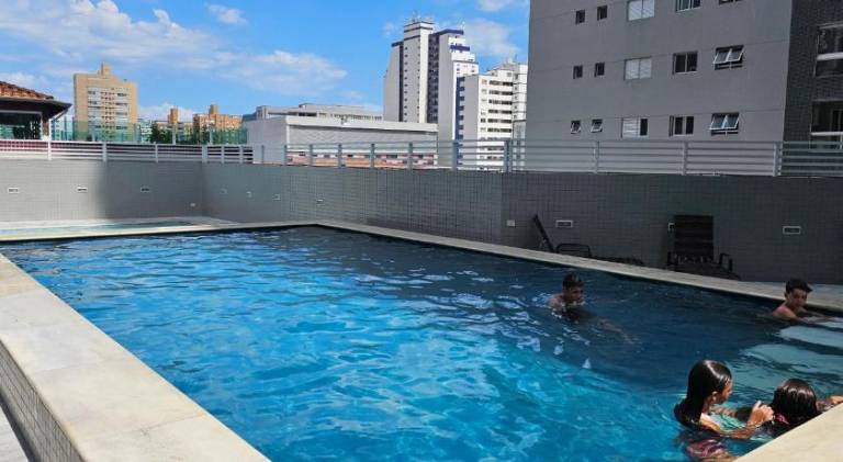 Apartment with pool | Next to the beach | Dogs allowed in Praia Grande