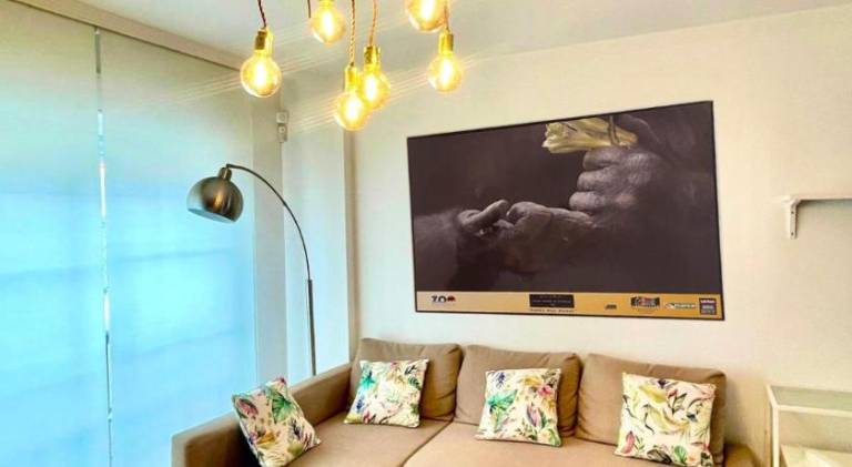 Maravilloso apartamento centrico de 70m2, jardin propio 40m2 con piscina para ninos y parking opcion — photo 2