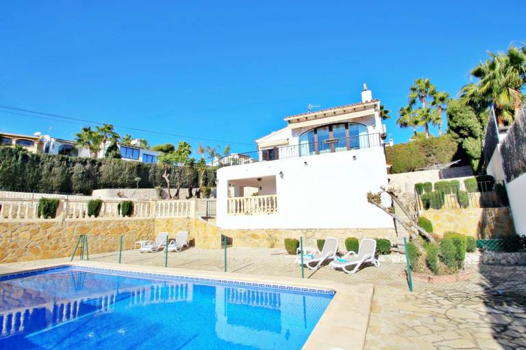 Droomland - sea view villa with private pool in Moraira in Alicante