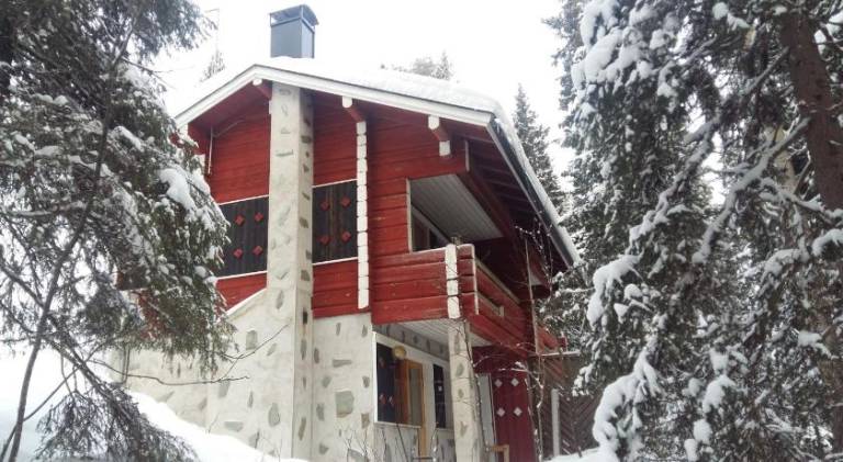 Chalet with patio, BBQ & yard | Dogs allowed in Kuusamo