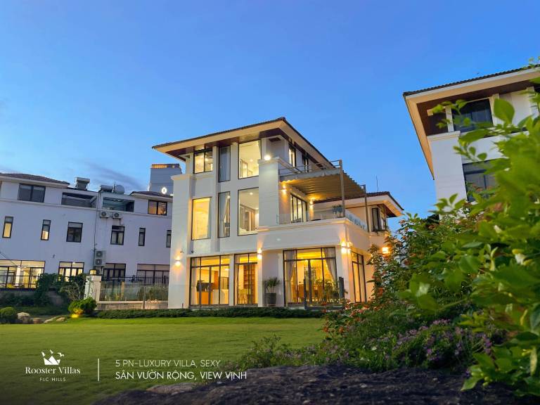 Wonderful villa with garden, pool & jacuzzi | Water view | Suitable for remote work | Pets allowed in Ha Long