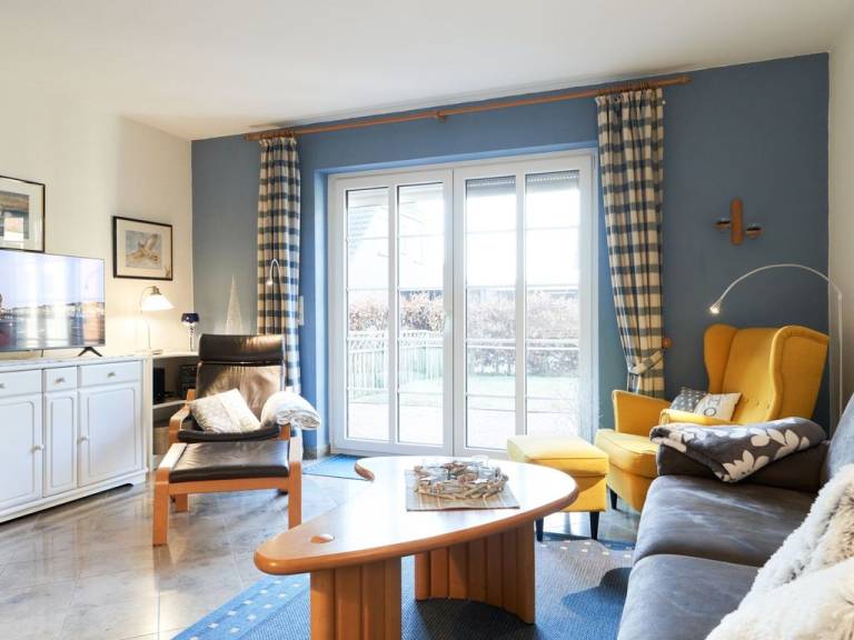 Ferienhaus mit Hund in Norderhafen, Nordstrand f&uuml;r max. 4 Personen