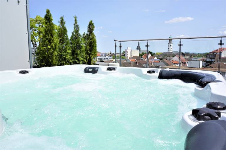 Panorama Penthouse Apartment Whirlpool Terrasse