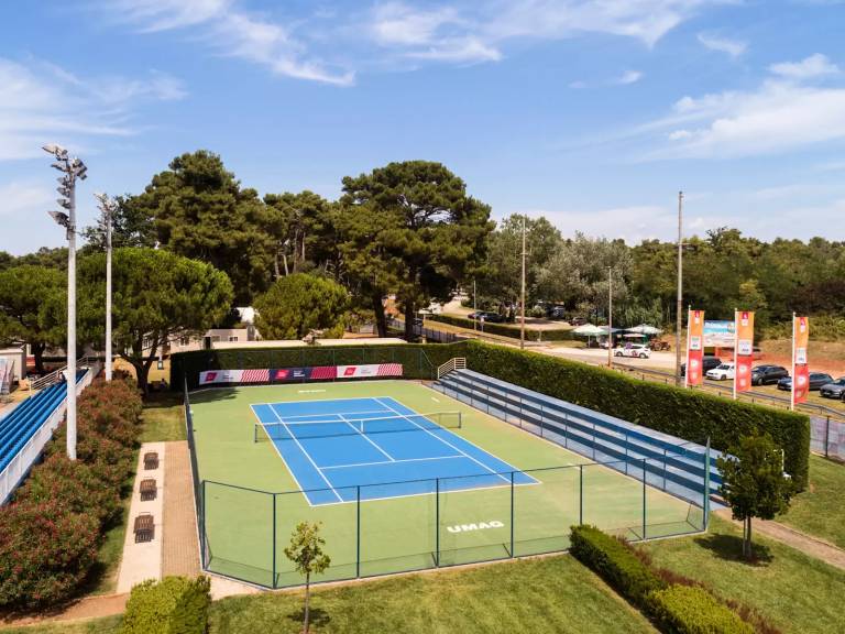 Rental apartment with pool, terrace & yard in Umag
