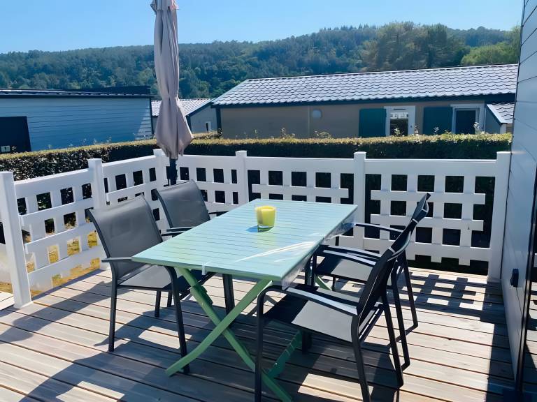 Ferienhaus in Caurel, Sainte-Brigitte f&uuml;r max. 4 Personen am Atlantik