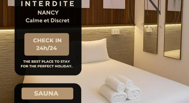 Rental apartment with hot tub & sauna in Laxou