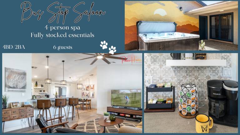 Bus Stop Saloon by PaseoHomesAZ Cave Creek with Spa