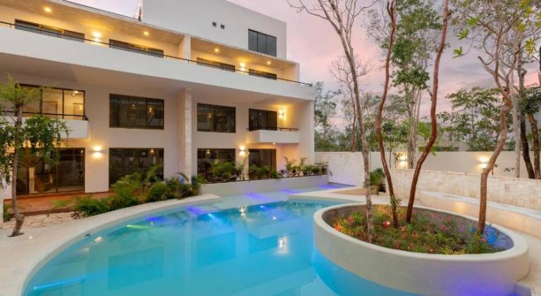 Holiday apartment with pool in Tulum