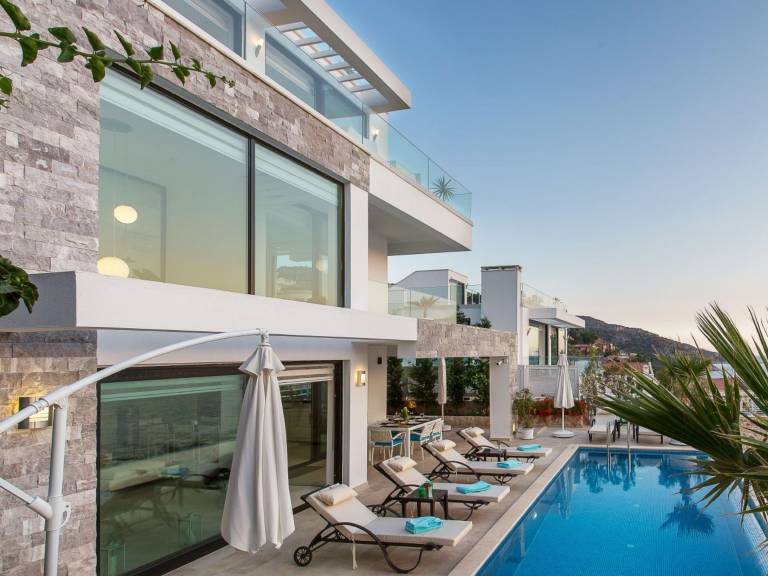 Ferienhaus in Kalkan, Türkische Riviera für max. 8 Personen Ferienhaus in Kalkan, Türkische Riviera für max. 8 Personen