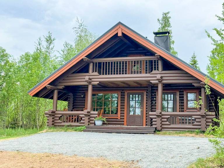Ferienhaus mit Hund in Kinnula, Western Finland für max. 6 Gäste