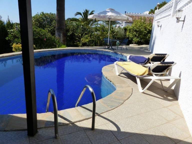 Ferienhaus mit Pool in Mijas, Costa del Sol Occidental für max. 2 Personen