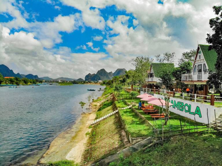 Vacation home with yard & barbecue in Bo Trach