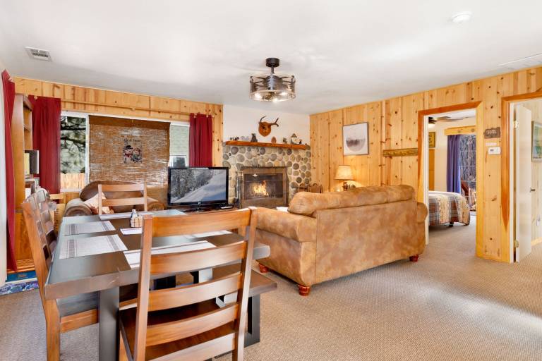 Cabin with patio, yard & BBQ | Mountain view — photo 4