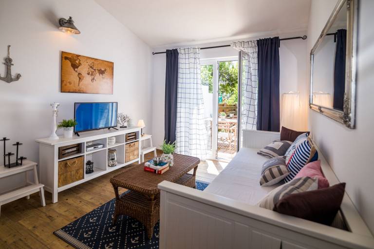 Apartment with patio | Garden view in Biograd na Moru
