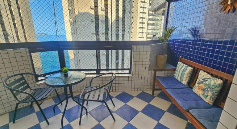 Holiday apartment with pool | Next to the beach | Dogs allowed in Guarujá