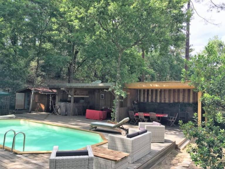 Chalet 'Cap Ferret Villa Grand Bois' with Private Pool in Lège-Cap-Ferret