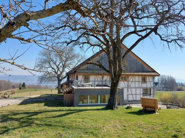 Historisches Riegel Doppelbauernhaus
