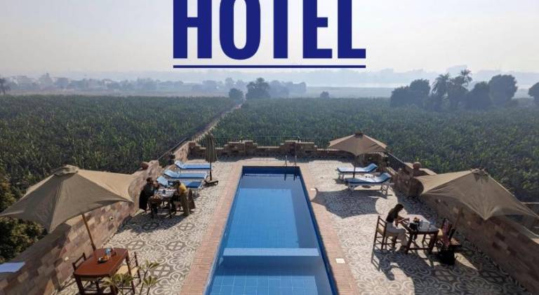 Rental apartment with garden, barbeque & pool in Luxor