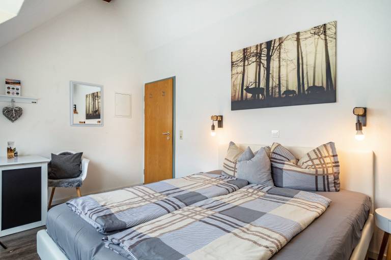 Room 2, cozy, bright double room with sloping ceiling — photo 5