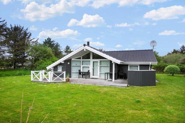 Vacation home with barbecue & terrace in Lokken