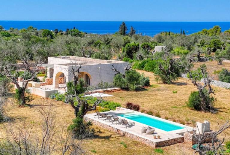 Ferienhaus in Morciano di Leuca, Marina di Pescoluse f&uuml;r max. 4 Personen, 