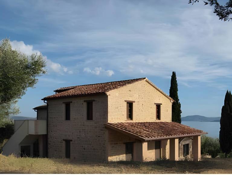 Serviced apartment with terrace, yard & grill | Suitable for remote work in Passignano sul Trasimeno