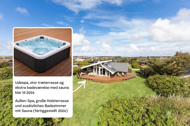 Ferienhaus in Harboøre, Vejlby Klit f&uuml;r max. 6 Personen