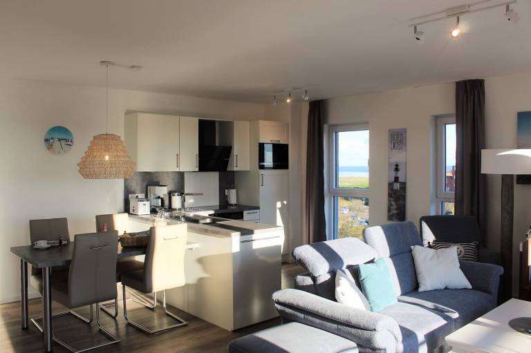 Moderne, hochwertige Ferienwohnung, Sauna, großer Balkon, strandnah — photo 3