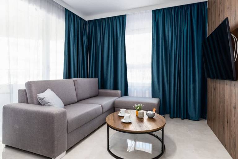 Sun Towers 1 bedroom balcony parking in Swinoujscie